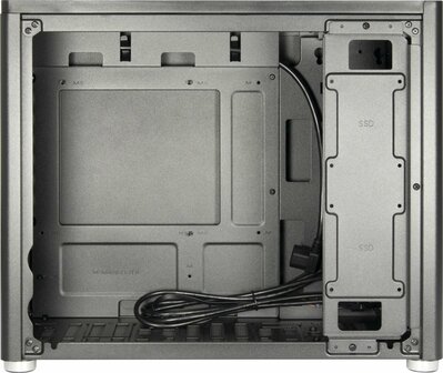 Inter-Tech X2 Duplex | Micro Tower Case | Zwart