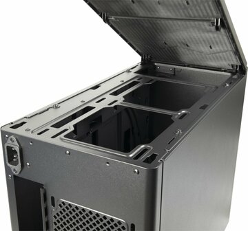 Inter-Tech X2 Duplex | Micro Tower Case | Zwart
