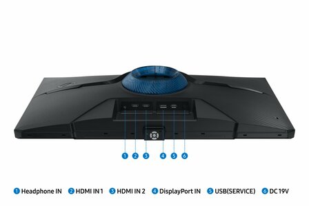 Samsung Odyssey G4 LS27BG400EU 27&#039;&#039; | 1920x1080 IPS | 240Hz | 1ms | G-Sync Compatible | Gaming Monitor