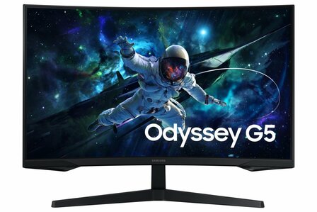 Samsung Odyssey G5 G55C 32&quot; | 2560x1440 QHD VA | 165Hz | 1ms | 1000R Curved | FreeSync Premium | HDR10 | Gaming Monitor