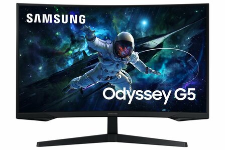 Samsung Odyssey G5 G55C 32&quot; | 2560x1440 QHD VA | 165Hz | 1ms | 1000R Curved | FreeSync Premium | HDR10 | Gaming Monitor