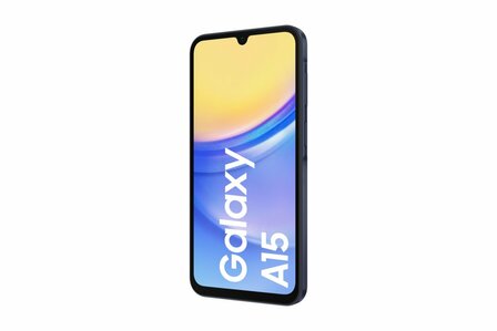 Samsung Galaxy A15 16,5 cm (6.5&quot;) Hybride Dual SIM Android 14 4G USB Type-C 4 GB 128 GB 5000 mAh Zwart, Blauw