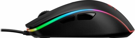HyperX Pulsefire Surge | Bekabelde Gaming Muis | Rechtshandig | USB-A | 16000 DPI | Zwart