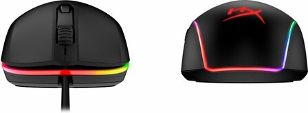 HyperX Pulsefire Surge | Bekabelde Gaming Muis | Rechtshandig | USB-A | 16000 DPI | Zwart