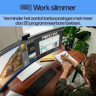 HP 650 | Draadloze Muis en Toetsenbordcombo | QWERTY