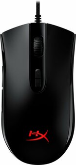HyperX Pulsefire Core | Ambidextrous Bedrade Gaming Muis | USB-A | 6200 DPI | Zwart | RGB