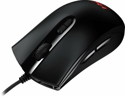 HyperX Pulsefire Core | Ambidextrous Bedrade Gaming Muis | USB-A | 6200 DPI | Zwart | RGB