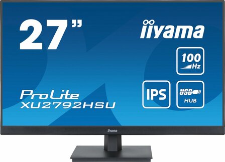 iiyama ProLite computer monitor 68,6 cm (27&quot;) 1920 x 1080 Pixels Full HD LED Zwart