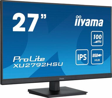 iiyama ProLite XU2792HSU-B6 27&quot; | 1920x1080 IPS | 100Hz | USB Hub | Monitor
