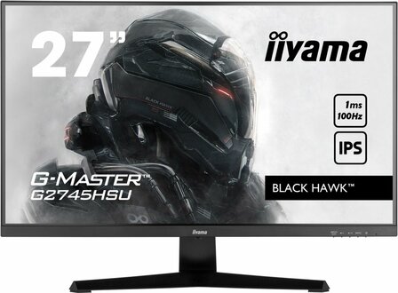 iiyama G-MASTER computer monitor 68,6 cm (27&quot;) 1920 x 1080 Pixels Full HD LED Zwart
