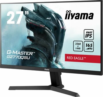 iiyama G-MASTER G2770QSU-B1 computer monitor 68,6 cm (27&quot;) 2560 x 1440 Pixels Wide Quad HD LCD Zwart