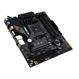 ASUS TUF GAMING B550M-PLUS WIFI II | Socket AM4 | AMD B550 | 4xDDR4 | Micro-ATX | Moederbord