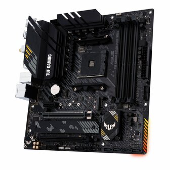 ASUS TUF GAMING B550M-PLUS WIFI II | Socket AM4 | AMD B550 | 4xDDR4 | Micro-ATX | Moederbord