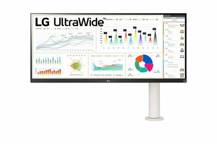 LG 34WQ68X-W computer monitor 86,4 cm (34&quot;) 2560 x 1080 Pixels Quad HD LCD Wit
