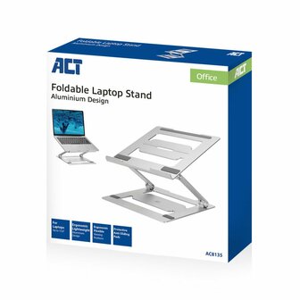 ACT AC8135 | Notebookstandaard 15.6&quot; | Grijs