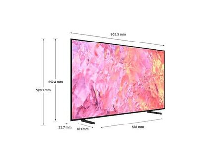Samsung QE43Q60CAU | 43&#039;&#039; Ultra HD 4K | QLED Smart TV | Wifi | Tizen | Local Dimming | HDR10+ | 50Hz