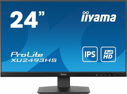 iiyama ProLite XU2493HS-B6 24&#039;&#039; | 1920x1080 IPS | 100Hz | 1ms MPRT | Randloos Design | Full HD Monitor