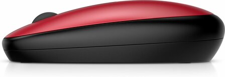 HP 240 Empire Red | Bluetooth Muis | Links- en Rechtshandig | 1600 DPI | Rood/Zwart