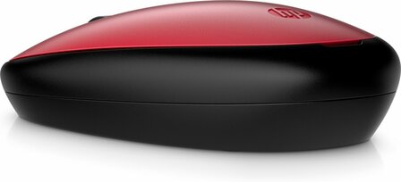 HP 240 Empire Red | Bluetooth Muis | Links- en Rechtshandig | 1600 DPI | Rood/Zwart