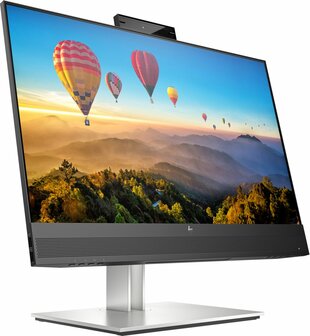 HP E24m G4 23,8&quot; | 1920x1080 FHD IPS | 5ms | 99% sRGB | USB-C met 65W Power Delivery | 5MP Pop-up Webcam | Stereo Speakers | Microfoon | Monitor