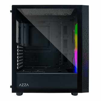 Azza Celesta RGB | Midi Tower Case | Zwart
