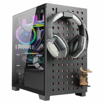 Azza Elise RGB | Micro Tower | Zwart