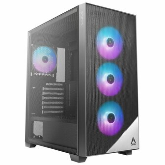 Azza Aero 480 RGB | Midi Tower Case | Zwart