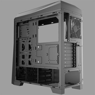 Azza Chroma 410B | Midi Tower Case | Zwart