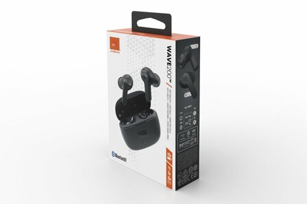 JBL Wave 200 TWS | Bluetooth In-Ear Oordopjes | Zwart