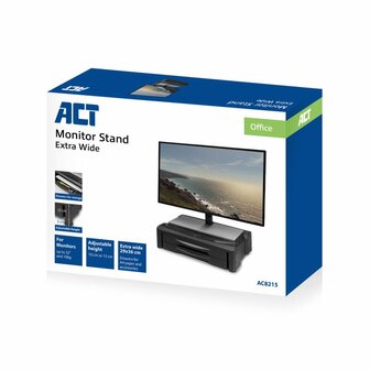 ACT AC8215 | Monitor Standaard | Tot 32&quot; | Max 10kg | 1 Monitor