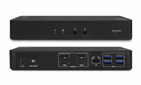 ACT AC7160 | Docking Station &amp; Poortreplicator | USB-C 3.2 Gen 2 | Zwart