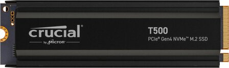 Crucial T500 | 1TB NVMe SSD | M.2 | Gen4 | 7.300MB/s | Heatsink | OPEN BOX