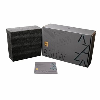 Azza PSAZ-850G14 | 850 Watt Gold ATX PSU | Power Supply | Voeding