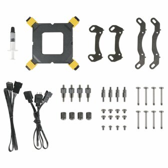 Cooler Azza 240mm Blizzard PRO ARGB PWM | All-in-One CPU Waterkoeler