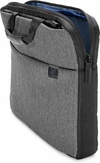 HP 15.6&quot; Business Slim Topload Laptop Tas | Grijs/Zwart