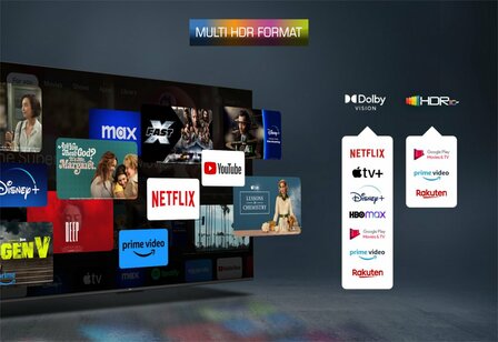 TCL 85C69B 85&quot; | 4K Ultra HD QLED Smart TV | Google TV + Wifi | Dolby Vision | Quantum Dot met Levendige Kleuren | 60Hz