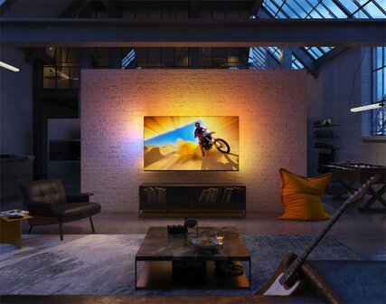 Philips The Xtra 55PML9009/12 | 55&#039;&#039; Ultra HD 4K | Mini LED Ambilight Smart TV | Wifi | Titan OS | Local Dimming | Dolby Vision | 120Hz