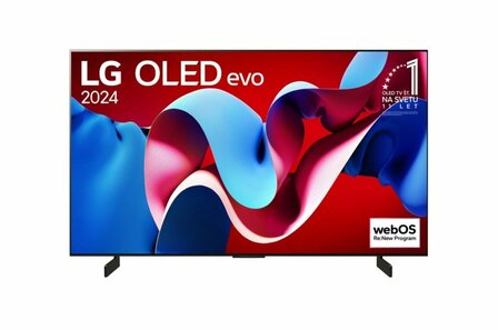 LG C4 OLED42C41LA 42&quot; | Ultra HD 4K OLED Smart TV | WebOS + Wifi | Dolby Vision | OLED Perfect Black Levels + AI Picture Pro | 144Hz