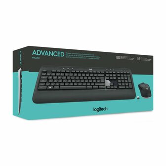 AZERTY | Logitech MK540 Advanced | Draadloze Muis en Toetsenbordcombo | AZERTY | Belgisch | Returned
