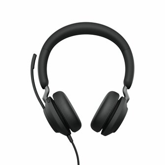 Jabra Evolve2 40SE | Bedraade On-ear headset | USB-A | Zwart