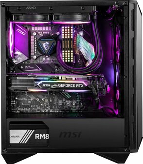 MSI MPG Gungnir 110R RGB | Midi Tower Case | Zwart
