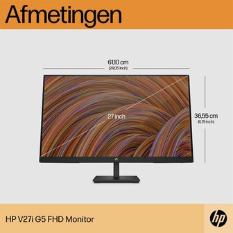 HP V27i G5 27&quot; | 1920x1080 IPS | 75Hz | Monitor
