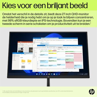 HP E27u G5 27&quot; | 2560 x 1440 75Hz | USB-Hub | Monitor