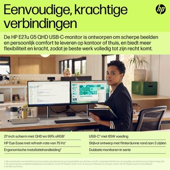 HP E27u G5 27&quot; | 2560 x 1440 75Hz | USB-Hub | Monitor