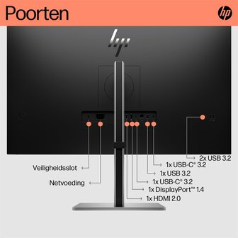 HP E32k G5 32&quot; | 3840 x 2160 4K IPS | 60Hz | USB-C | Monitor