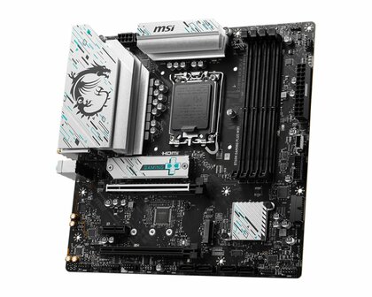MSI B760M GAMING PLUS WIFI | Socket LGA 1700 | Intel B760 | 4xDDR5 | Micro-ATX | Moederbord