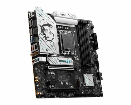 MSI B760M GAMING PLUS WIFI | Socket LGA 1700 | Intel B760 | 4xDDR5 | Micro-ATX | Moederbord