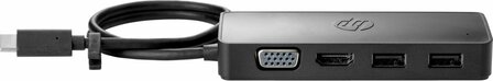 HP 7PJ38AA | Travel Hub G2 | USB-C | Zwart