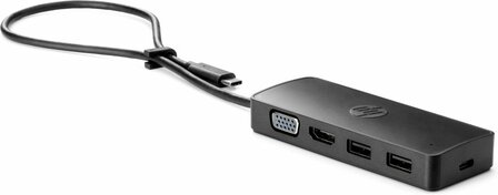 HP 7PJ38AA | Travel Hub G2 | USB-C | Zwart