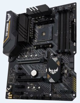 ASUS TUF GAMING B450-PLUS II | Socket AM4 | AMD B450 | 4xDDR4 | ATX | Moederbord